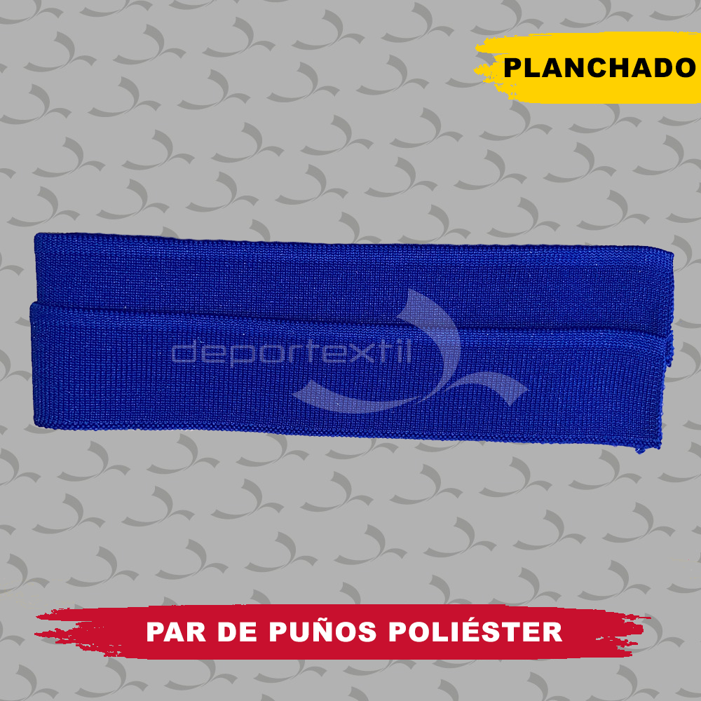 PAR DE PUÑOS POLIÉSTER PLANCHADO