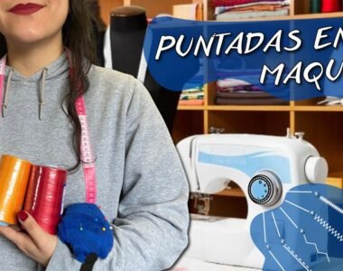 Puntadas en máquina de coser
